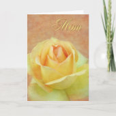 Mam Yellow Rose Kaart (Voorkant)
