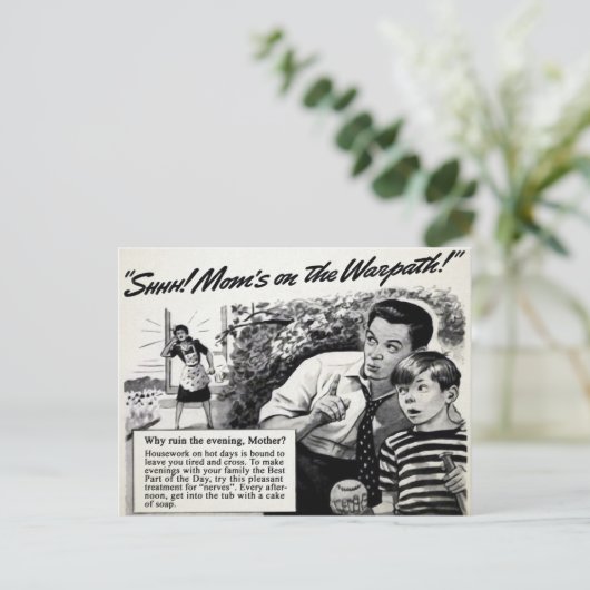  mam Zeap en Briefkaart (Staand voorkant)