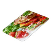 Mam zegt dat je niet vergeet te eten magneet (Linkerzijde)