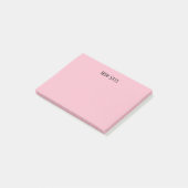 Mam zegt (gevild) post-it® notes (Schuin)