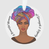 Mam, zus, vriend, tante, leraar ornament (voorkant)