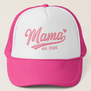 Mama 2025 Verwacht Baby 2025 Nieuwe Moeder 2025 Trucker Pet