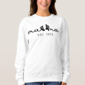 Mama 2026 | Baby Onthulling T-shirt (Voorkant)
