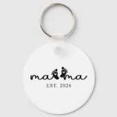 Mama 2026 | Sleutelhanger Baby Openbaring  (Voorkant)