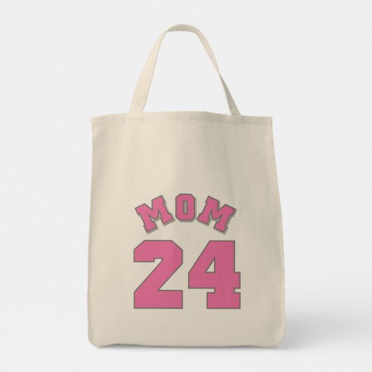Mama 24 Canvas tas (Achterkant)