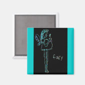 Mama 2 B Fairy van Abby magneet (Voorkant / Achterkant)