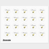 Mama 2 be ronde sticker (Vel)