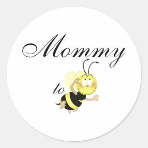 Mama 2 be ronde sticker