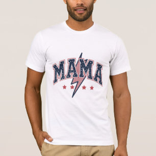 Mama 4th Of July Verenigde Staten T-shirt