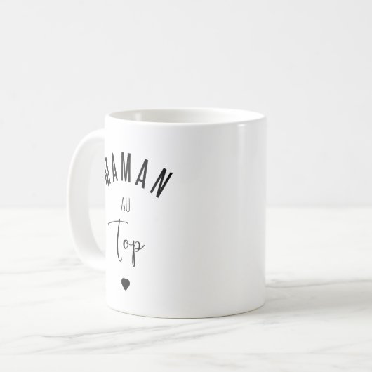 Mama aan het sein koffiemok (Voorkant links)