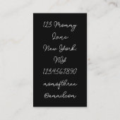 Mama aan: Roze Blauwe Kinder Namen Bellen Kaart (Achterkant)