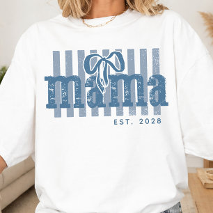 Mama   Aangepast voor nieuwe moeder   zwangerschap T-shirt