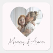 Mama aangepaste naam & foto | Persoonlijke sticker (Voorkant)