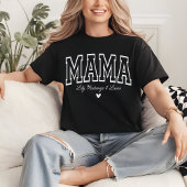 Mama | Aangepaste Varsity Moederdag | Nieuwe Moede T-shirt