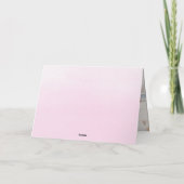 Mama | Afbeeldingsscript en -hart met foto Kaart (Achterkant)