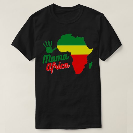 Mama Africa 6 T-shirt (Design voorkant)