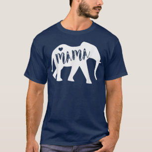 Mama Africa Elephant Cute Moederdag Gift for m T-shirt