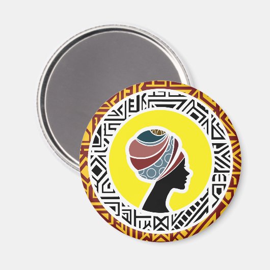 Mama Africa Magnet (Voorkant / Achterkant)