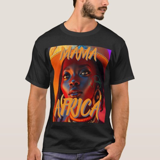 Mama Africa T-shirt (Voorkant)