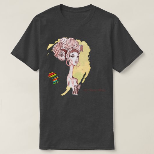 MAMA AFRIKA 22 T-SHIRT (Design voorkant)