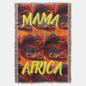 Mama Afrika Deken (Voorkant Verticaal)