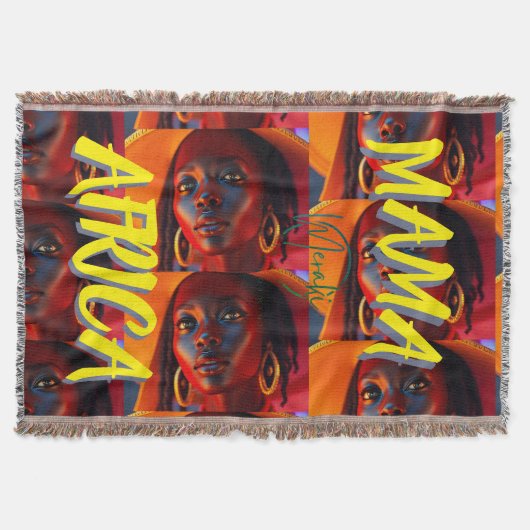 Mama Afrika Deken (Voorkant)