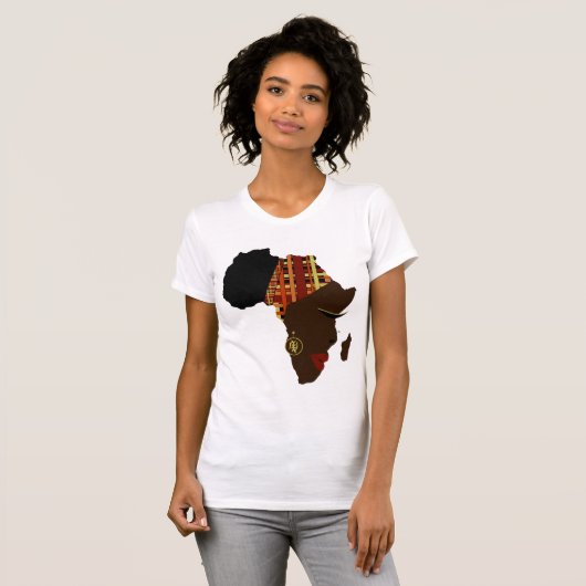 Mama Afrika T-shirt (Voorkant volledig)