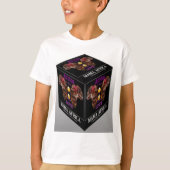 Mama Afrikaans etnisch tribaal patroon T-shirt (Voorkant)