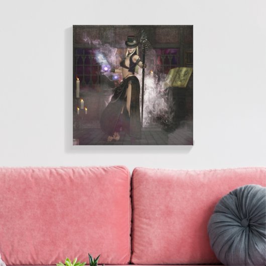 Mama Ahruna Canvas Afdruk (Insitu (Woonkamer))