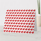 Mama All Day Witte Vouwkaart Kaart (Achterkant)