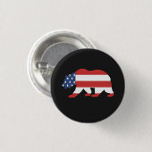 Mama Amerika Ronde Button 3,2 Cm (Voorkant /achterkant)