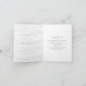 Mama and Baby Dinosaur Boy Baby shower Invitation (Binnen)