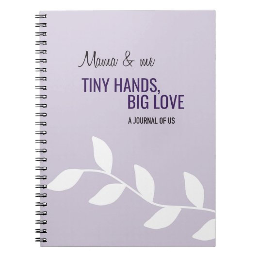 Mama and Me Journal Gezinsherinneringscadeau voor  Notitieboek (Voorkant)
