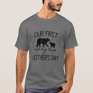 Mama And Mini Baby Bear - Family Cute Mother's Day T-shirt