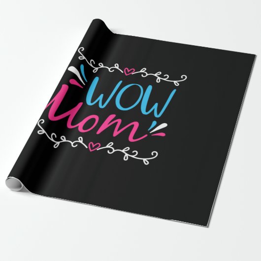 Mama Art Wow Cadeaupapier (Uitgerold)