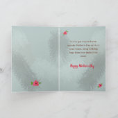 Mama & Baby Giraffes Schattigee Moederdag Kaart (Binnen)