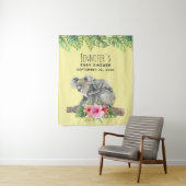 Mama & Baby Koala Beertjes Mooie Waterverf Baby Sh Wandkleed (In situ)