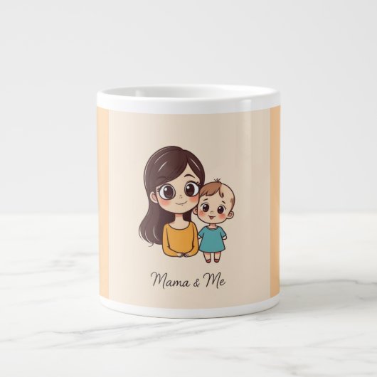 Mama & Baby Mok (Voorkant)