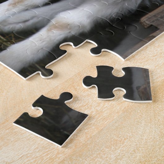 Mama & Baby Sheep Legpuzzel (Zijkant)