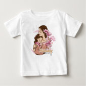 Mama baby T- shirt (Voorkant)