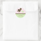 Mama & Baby Vogel Baby shower Sticker (Tas)