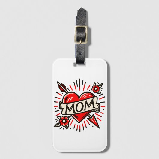 MAMA BAGAGELABEL (Voorkant (verticaal))