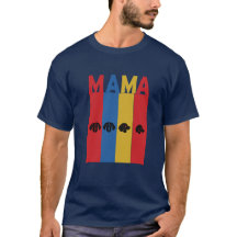 MAMA Basic Donker T-shirt