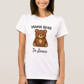 Mama Bear and Baby Bear T-shirt (Voorkant)