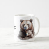 Mama Bear Custom Coffee Mug Koffiemok (Voorkant rechts)