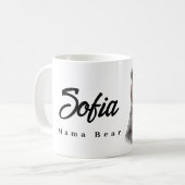 Mama Bear Custom Coffee Mug Koffiemok (Voorkant links)