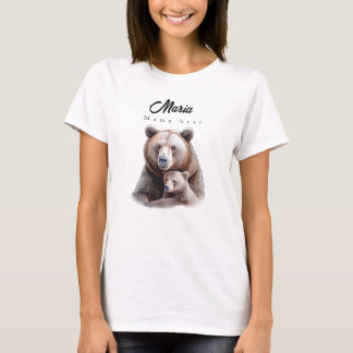 Mama Bear Custom Women's T-Shirt