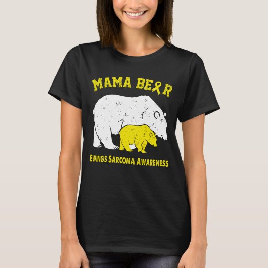 Mama Bear EWINGS SARCOOM Bewustzijn T-shirt (Voorkant)