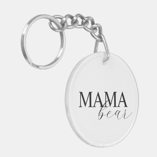 Mama Bear Keychain (Voorkant Links)