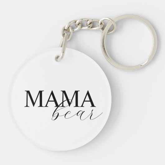 Mama Bear Keychain (Achterkant)